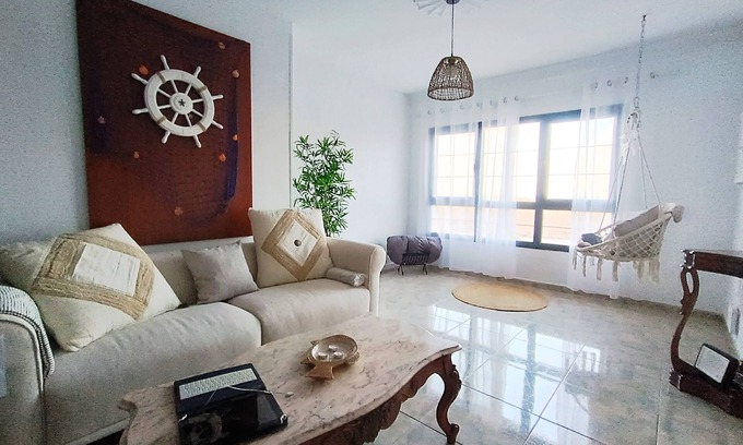 Playa de Arinaga Casa | Dúplex K'Laya Life Beach– en primera linea al océano, 4 dormitorios