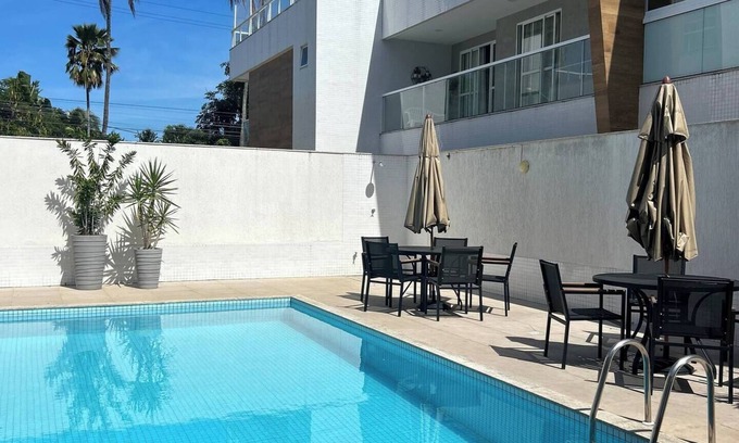 Portinho Apartamento | Duplex Penthouse with Pool, Close to the Beach and Shopping Mall!