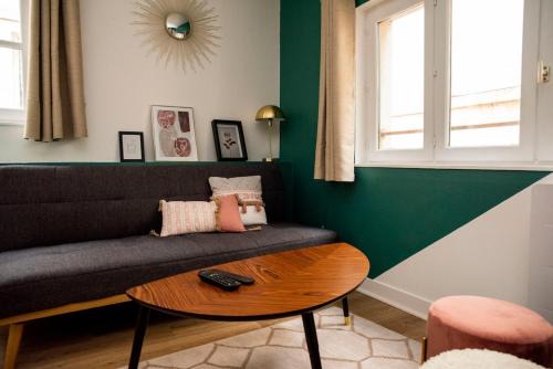 Haie Vigne Apartamento | Duplex sur cour, Rue Caponière
