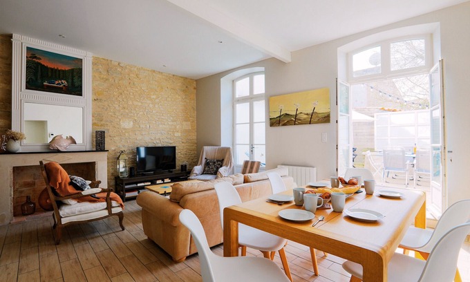Saint-Martin-de-Re Chalet De Esquí | Dúplex con patio - a 500 m del puerto