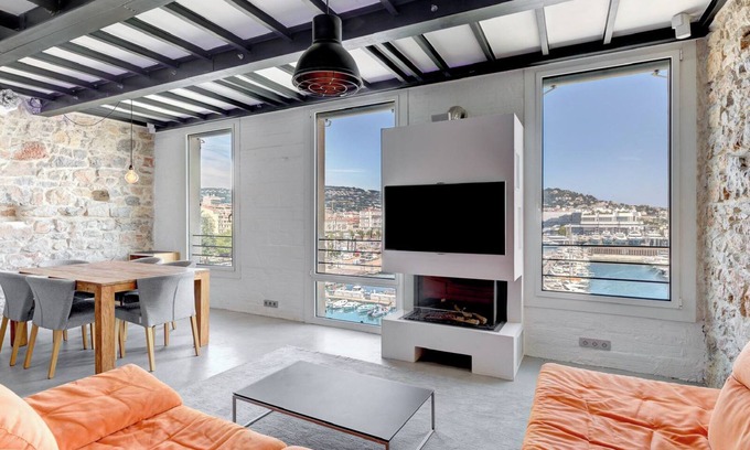 Le Suquet Apartamento | Duplex with panoramic view on Cannes old port