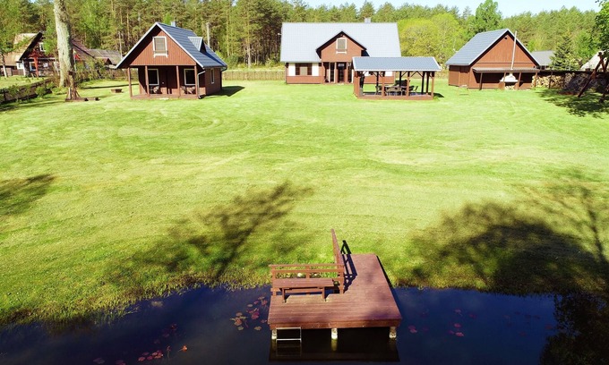 Virsurodukis Villa | Vacnza maravillosa villa en las afueras de la selva y agua cerca de Druskininkai