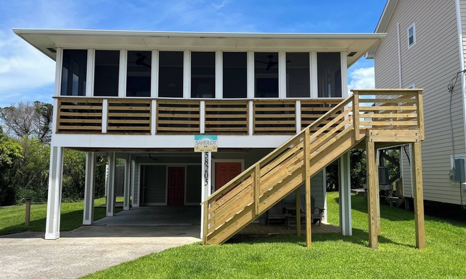 Hatteras Casa | Fácil acceso a la playa / puerto deportivo, ¡reserve AHORA para el verano 2020!