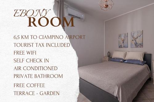 Zona XIX Casal Morena Casa | Ebony Room near Airport CIA e Metro