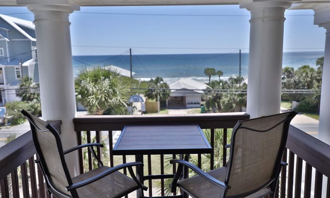 Kiska Beach Casa | ECDI | PCB Near 30-A 5 BR 4 BA Pool Hot Tub May & Fall Deals Age 21 & Pets OK