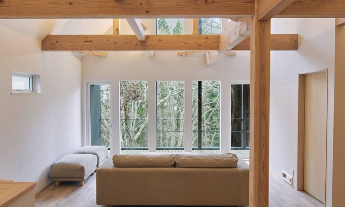 Yonezawa Casa | ECHO N Building A rental villa with a private saun / Yonezawa Yamagata