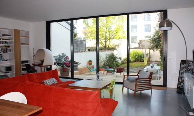 Saint Seurin - Fondaudege Casa | Echoppe renovado por el arquitecto de 23O m2 - 5 Ch en paz con jardín