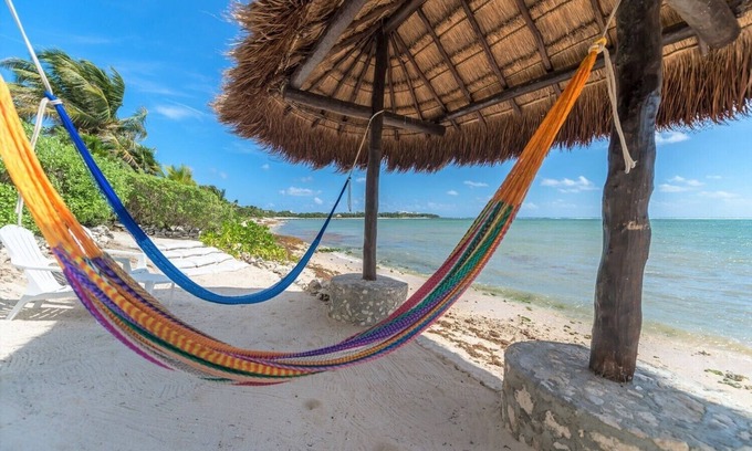 Soliman Bay Villa | Eco-Chic Home justo en la playa a 5 minutos a pie de Casa Cenote