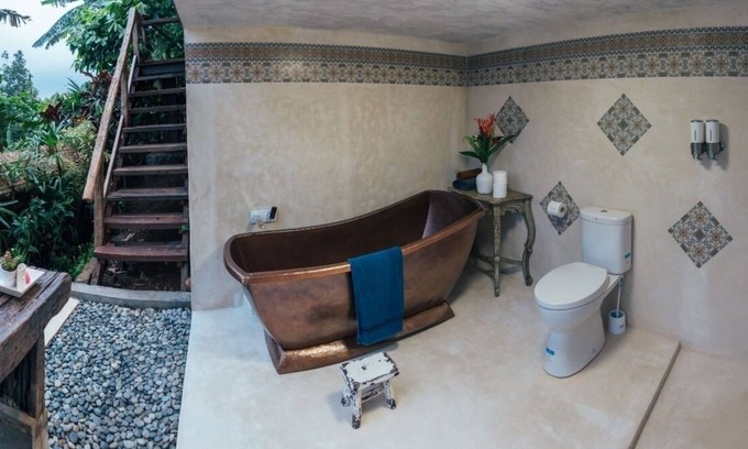 Penebel Cabina | Cabaña abierta Eco Friendly de 1 HAB en Jatiluwih, sitio de la UNESCO