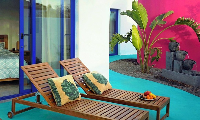 Puerto del Rosario Villa | ECO Villa El Espejo. Única y artesanal · Jacuzzi íntimo y jardín en Green Dharma
