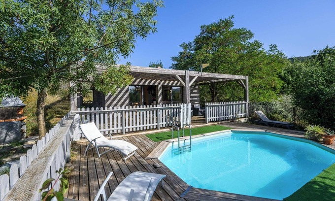 Roquetaillade Cabaña | Ecolodge au Calme Pleine Nature, Piscine Privée