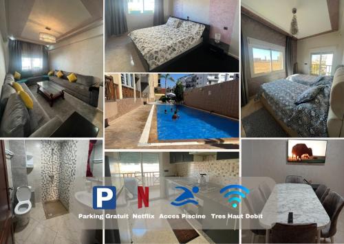 El Jadida Apartamento | Eden Appartement avec Piscine Et Salle de Sport