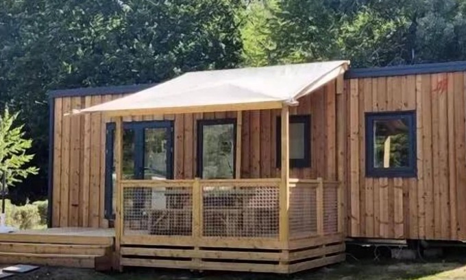 Pouzauges Casa | Mobilheim Eden Duo - 2 Schlafzimmer + TV 4 Personen
