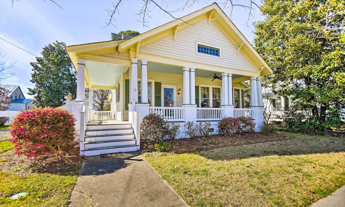 Edenton Casa | Edenton Vacation Rental w/ Patio: Walk Downtown
