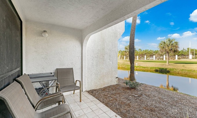 Panama City Beach Condominio | Beachwood Dune! Golf Course View! Edgewater Resort