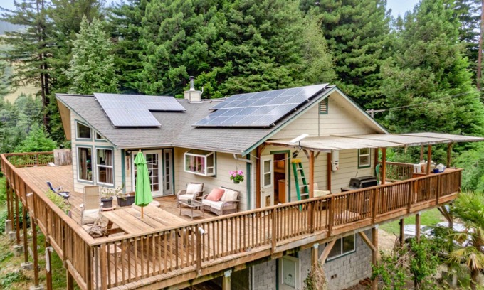 Myers Flat Casa | Eel River house