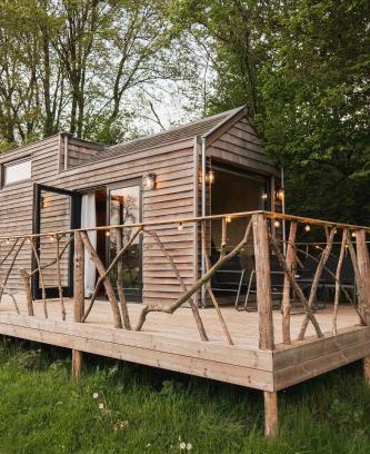 Sautour Casa | Ekko tiny house et sauna extérieur