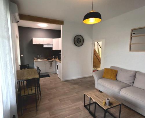 Angouleme Apartamento | Elégant T2 au calme avec terrasse et climatisation
