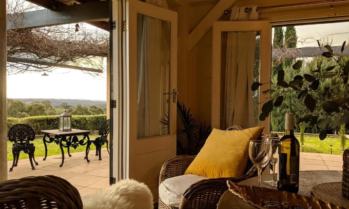 Elevated Plains Casa | El Camino country cottage with terrace and stunning views