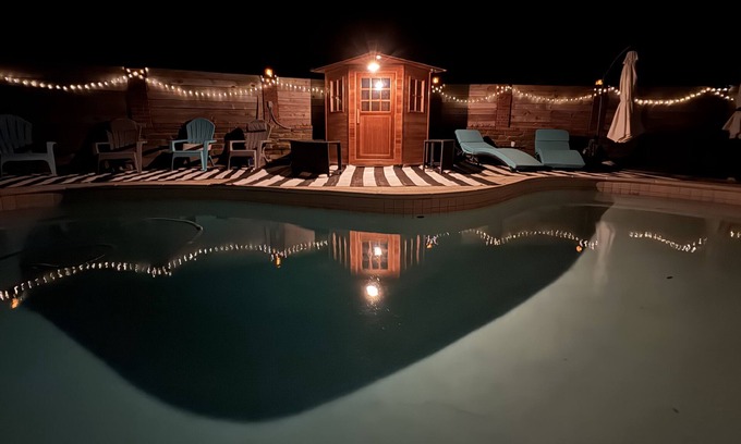 Julian Otro | el Castillo, a Spanish-inspired, pet-friendly getaway in SD mtns with pool+sauna