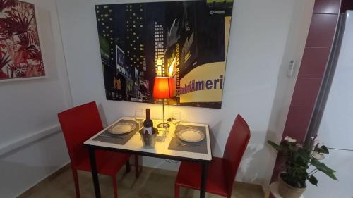 La Canyada dels Pins Apartamento | El estudio de las mariposas,sofa cama , cocina y baño