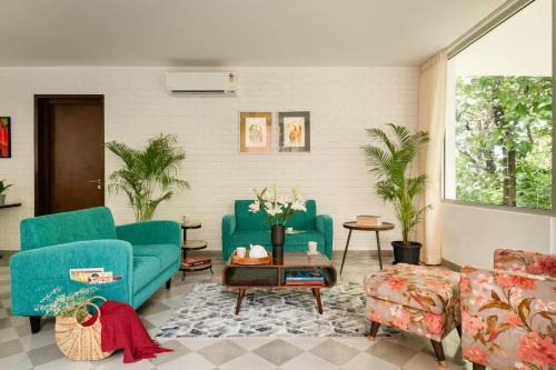 Reis Magos Apartamento | El Rosario 2bhk Apartments-Near Candolim-Commom pool-Wifi-24 hour Security