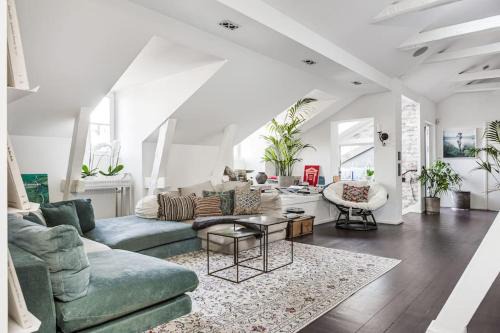 Ostermalm Apartamento | Elegant Östermalm Loft