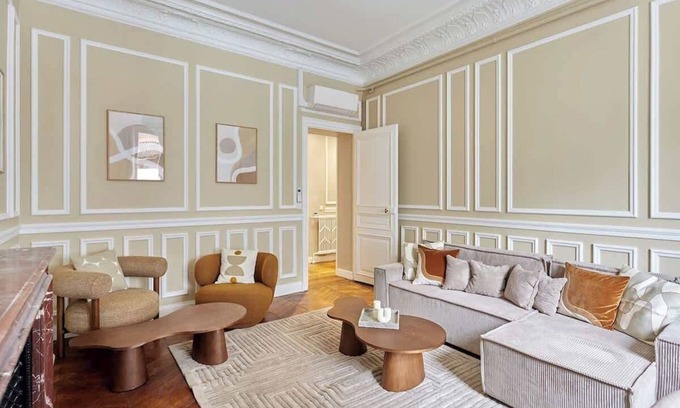 L'Europe Apartamento | Elegant 3-bedroom air-conditioned apartment - Champs-Élysées