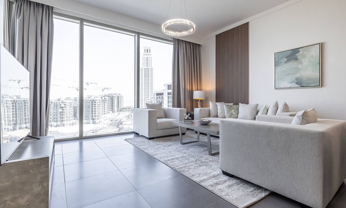 Dubai Apartamento | Elegant 3-Bedroom Apartment with Maid’s Room in Creek Gate – Dubai Creek Harbour