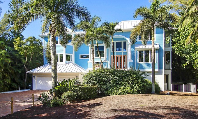 Captiva Casa | Barefoot Way Beachfront Casa de 5 dormitorios / 6 baños