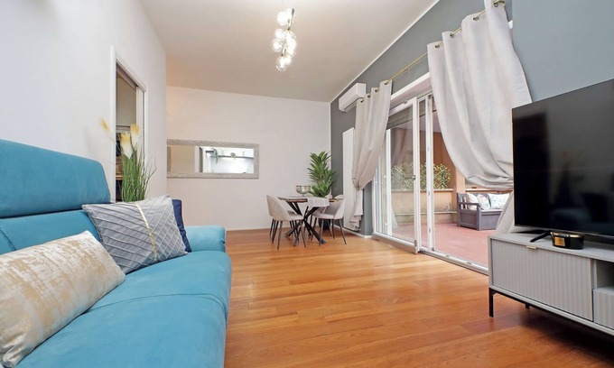 Quartiere XIII Aurelio Apartamento | Elegant and large apartment with balcony