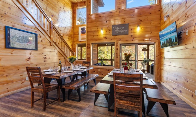Pigeon Forge Cabina | Elegant Elite Estate By Ghosal Luxury Lodging