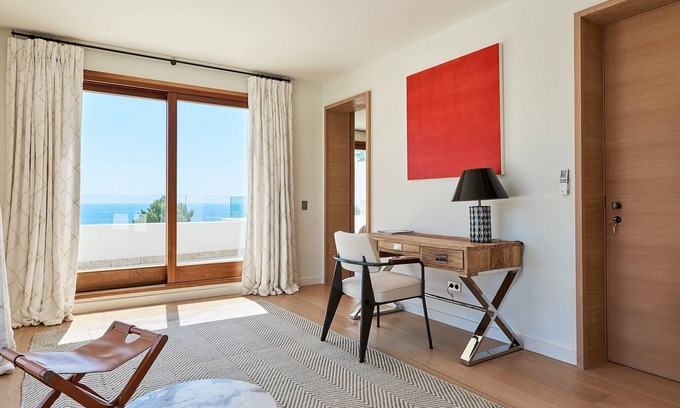 Santa Eulalia del Rio Villa | Elegant Ibiza Villa | Serena Vista | 5 Bedrooms | Unrivalled Views Over Sol Den Serra | Santa Eularia