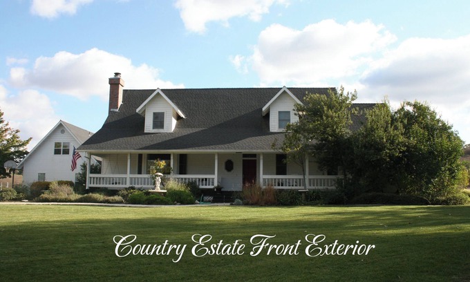 Templeton Casa | Elegant farm home on a peaceful 16-acre estate olive farm just minutes from town