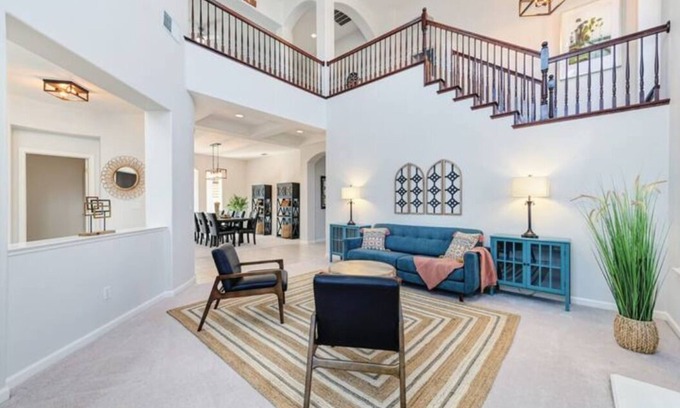North Natomas Casa | Elegant Mediterranean Hotel Style Home W/ Hot Tub!
