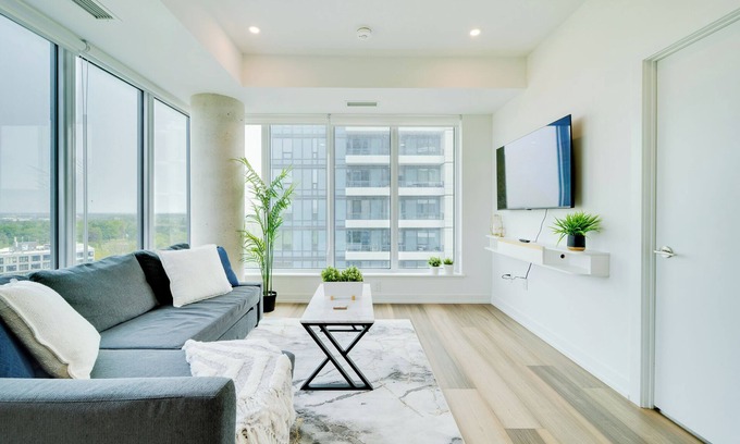 Kitchener Condominio | Elegant Open-Concept Condo in Downtown Kitchener-Waterloo