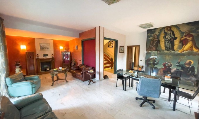 Zona XXX Castel Fusano Villa | Elegant Spacious Villa in Serene Roman Oasis -- Family-Friendly