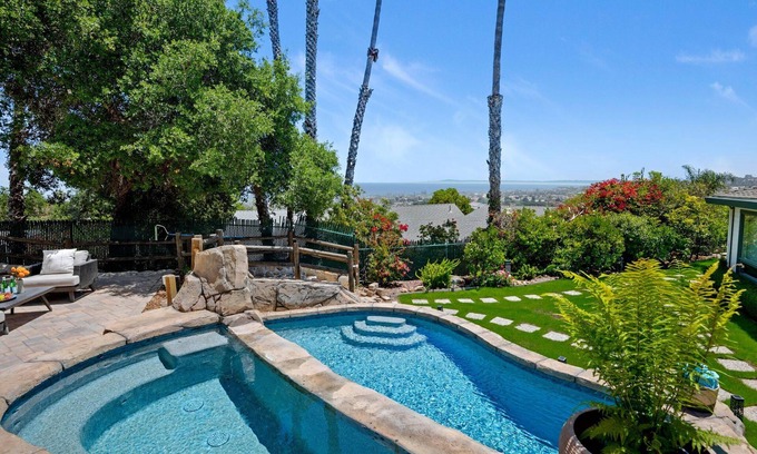 Lower Riviera Casa | Elevated and Chic Riviera Home with Stunning City & Ocean Views!