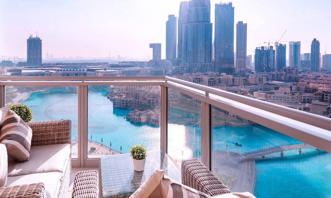 Downtown Dubai Apartamento | Elite Royal Apartment - Burj Khalifa & Fountain view - The Royal