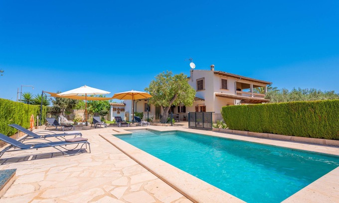 Porreres Villa | ELS XIPRERS - Bonita casa de campo con piscina privada y Wifi