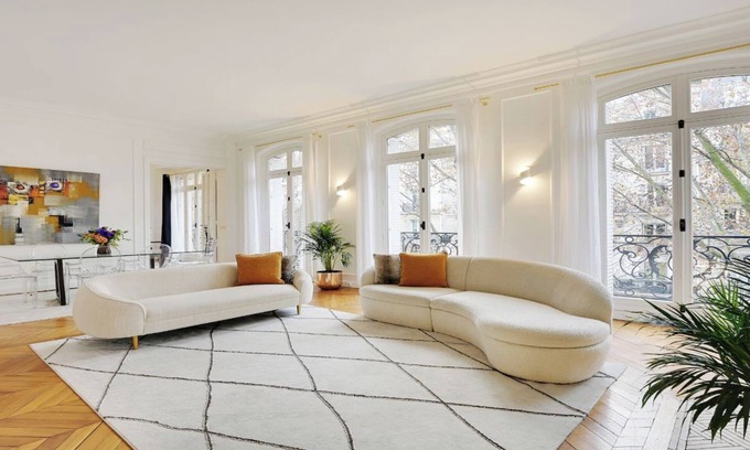 Quartier du Gros-Caillou Apartamento | Embark ON A Journey Filled With Luxury-stunning Setting OF 280m2 AV Bourdonnais