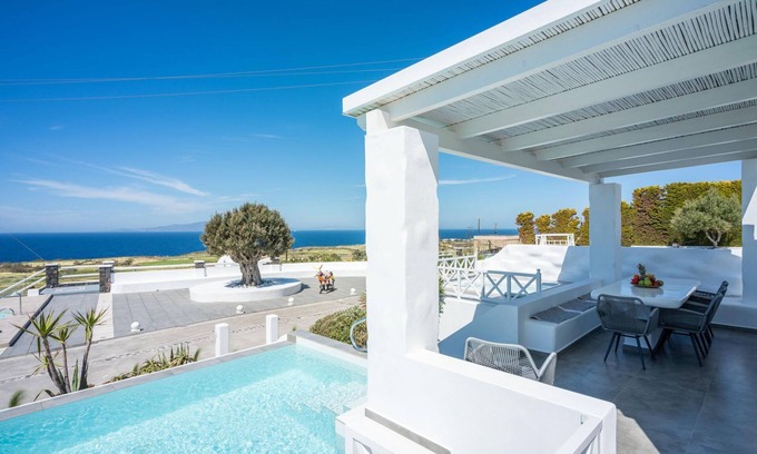 Amoudi Bay Villa | Villa Esmeralda con spa privado - Santorini