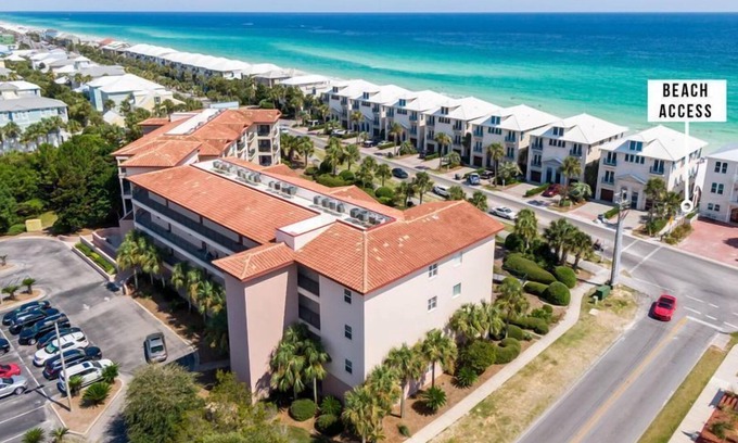 Frangista Beach Condominio | Emerald Waters # 106: piscina y jacuzzi, acceso a la playa cerrada, diversión familiar!