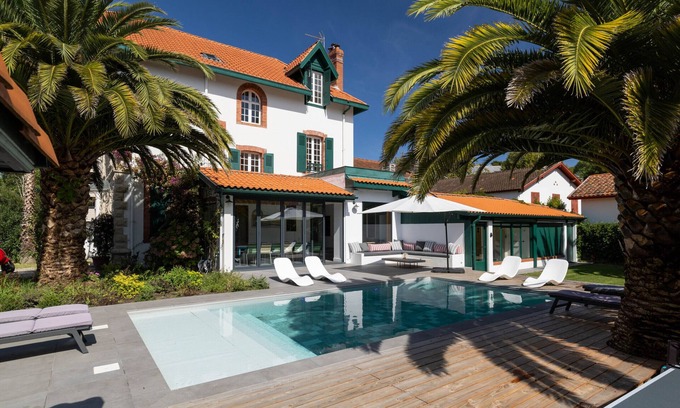 Biarritz Casa | EMERAUDE - Villa with pool, Biarritz