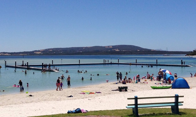 Emu Point Cabaña | Emu Point Beach Cottages: Oyster Cottage- alojamiento que acepta mascotas