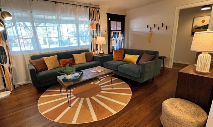 Central Oklahoma City Casa | Enchanting 3BR house with MCM decor in The Village