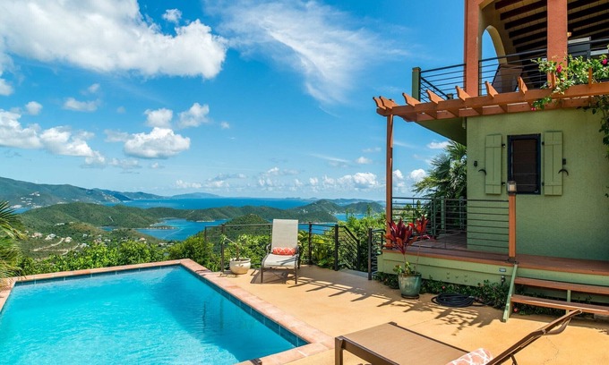 Estate Carolina Villa | ISLA DEL ALGUIEN: Vista, Piscina, 1-3 HAB, Nueva cocina y LV, jardines, gran reunión.