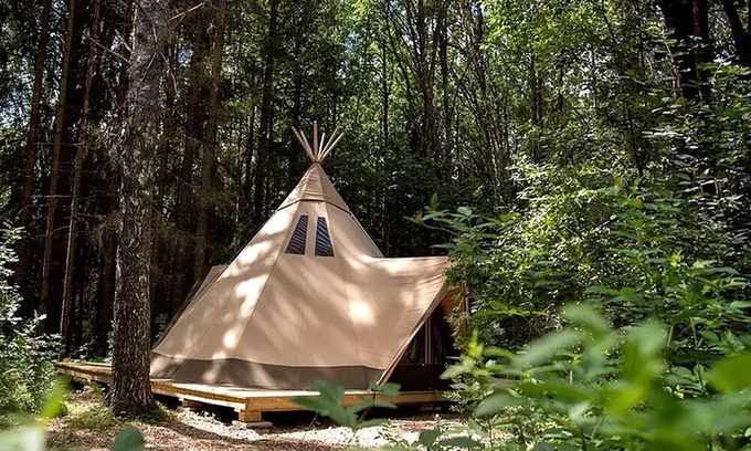 Bozeman Alquiler De RV | Enchanting Nordic Tipi for a Montana Glamping Getaway