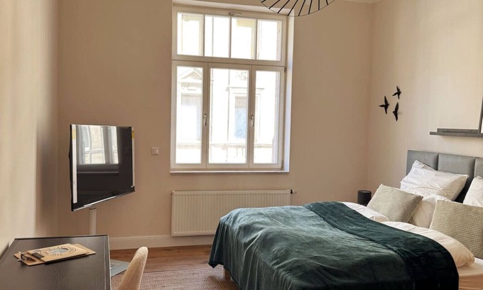 Fuerth Apartamento | EngelHaus central 2-room apartment ideal for couples, business people and singles