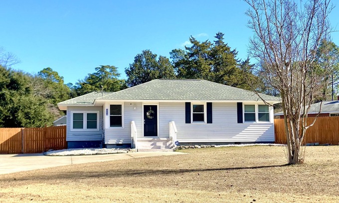 Aiken Casa | Enjoy a stylish experience at this centrally-located home close to the hospital